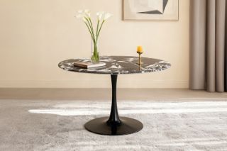 Picture of JACOB D100 Round Dining Table (Black)
