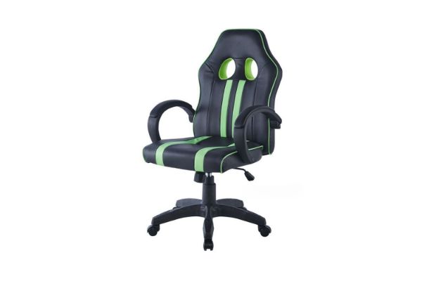 Picture of  [FLOOR MODEL CLEARANCE] HALVERSON Gaming Office Chair (Black and Green)