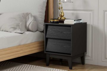 Picture of  [FLOOR MODEL CLEARANCE]  NARDI 2-Drawer Bedside Table