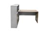 Picture of  [FLOOR MODEL CLEARANCE] FOCUS 150 Office System 1-Seater L Shape Desk with Cabinet