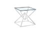 Picture of  [FLOOR MODEL CLEARANCE] PYRAMID Stainless Steel Side Table (Silver)