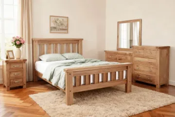 Picture of WESTMINSTER 4PC/5PC/6PC Solid Oak Bedroom Combo in Queen/ King / Super King Size