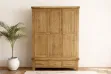 Picture of WESTMINSTER 3-Door 3-Drawer Solid Oak Wardrobe