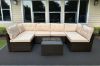 Picture of RENAVA 5PC Sectional Outdoor Lounge Wicker Sofa Set