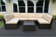 Picture of RENAVA 5PC Sectional Outdoor Lounge Wicker Sofa Set