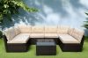 Picture of RENAVA 5PC Sectional Outdoor Lounge Wicker Sofa Set
