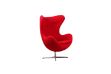 Picture of EGG Chair Replica *Fiber Glass & Wool - Egg Chair in Red color