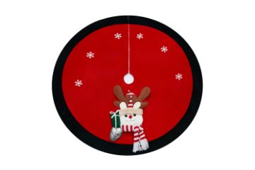 Picture of 366-001 D120 Christmas Tree Skirts Decoration