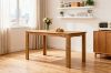 Picture of BAYARD 150 Solid Pine Wood Dining Table (Light Walnut)