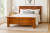 Picture of  [FLOOR MODEL CLEARANCE] FOUNDATION Bed Frame (Rustic Pine) - Queen