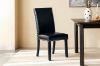 Picture of SERENO High Back Vegan Leather Dining Chair (Black) - Each