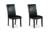 Picture of SERENO High Back Vegan Leather Dining Chair (Black)