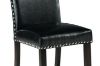 Picture of SERENO High Back Vegan Leather Dining Chair (Black) - 2 Chairs in 1 Carton