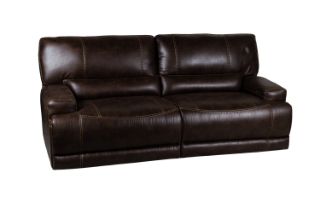 Picture of DAWSON Power Reclining Foil-Printed Fabric Sofa Range - 3 Seat Recliner Sofa (3RR)