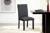 Picture of SERENO High Back Fabric Dining Chair (Charcoal Grey) - Each
