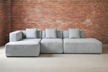 Picture of BRAIDEN Fabric Sectional Compressed Sofa
