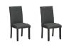 Picture of SERENO High Back Fabric Dining Chair (Charcoal Grey) - 2 Chairs in 1 Package