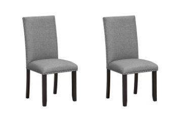 Picture of SERENO High Back Fabric Dining Chair (Grey)
