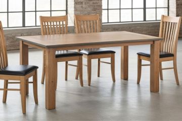 Picture of KANSAS 180/210 Acacia Wood Dining Table