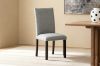 Picture of SERENO High Back Fabric Dining Chair (Grey) - 2 Chairs in 1 Package