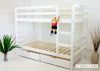 Picture of STARLET Single-Single Bunk Bed with Storage *White Color