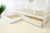 Picture of STARLET Single-Single Bunk Bed with Storage *White Color