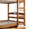 Picture of STARLET Single-Single Bunk Bed with Storage *White Color