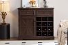 Picture of ODESSA 100 Wine Cabinet/Buffet with 2 Drawers (Espresso)