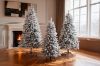 Picture of ARTIFICIAL Snow-covered Christmas Tree - H210cm