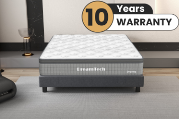 Picture of DREEMA 5-Zone Memory Foam Pocket Spring Mattress with Lumbar Latex Support in Queen Size  
