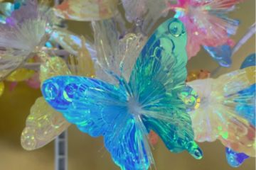 Picture of 364-006 Butterfly LED Christmas Tree Lights