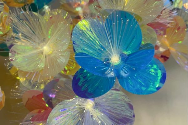 Picture of 364-007 LED Christmas Tree Flower Lights