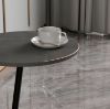 Picture of CARA H45 Sintered Stone Side Table (Grey Marble)
