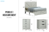 Picture of ASHLEY Bedroom Combo Set in Queen Size - 4PC Combo