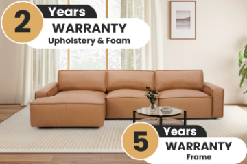 Picture of HAMMOND 100% Oil-Waxed Leather Sectional Modular Sofa