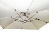 Picture of SOLARIS 3M×3M Crank Open 360° Rotation Cantilever Umbrella With Solar LED Lights & Ground Anchor