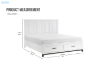 Picture of CLOUDLAND Bed Frame with Storage in Queen Size