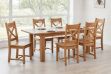 Picture of WESTMINSTER 7PC 150-200 Solid Oak Extension Dining Set 
