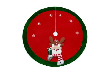 Picture of 366-001 D120 Christmas Tree Skirts Decoration