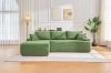 Picture of ASHFORD Fabric Sectional Compressed Sofa (Green)