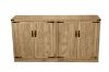 Picture of DORN 4-Door Storage Cabinet with Shelves (Oak Colour)