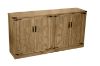 Picture of DORN 4-Door Storage Cabinet with Shelves (Oak Colour)