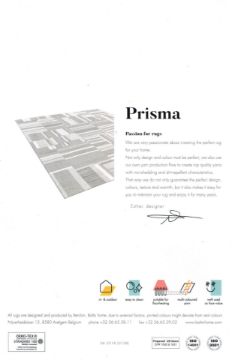 Picture of Prisma Indoor/Outdoor Rug *Made In Belgium *Shapes Grey Tones - 80X150