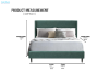Picture of POOLE Bed Frame (Green Velvet) - Double