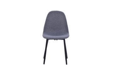 Picture of EMBER Dining Chair with Black Metal Legs