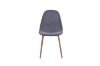 Picture of EMBER Dining Chair with Wood-Tone Metal Legs - 4 Chairs in 1 Carton