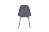 Picture of EMBER Dining Chair with Wood-Tone Metal Legs - 4 Chairs in 1 Carton