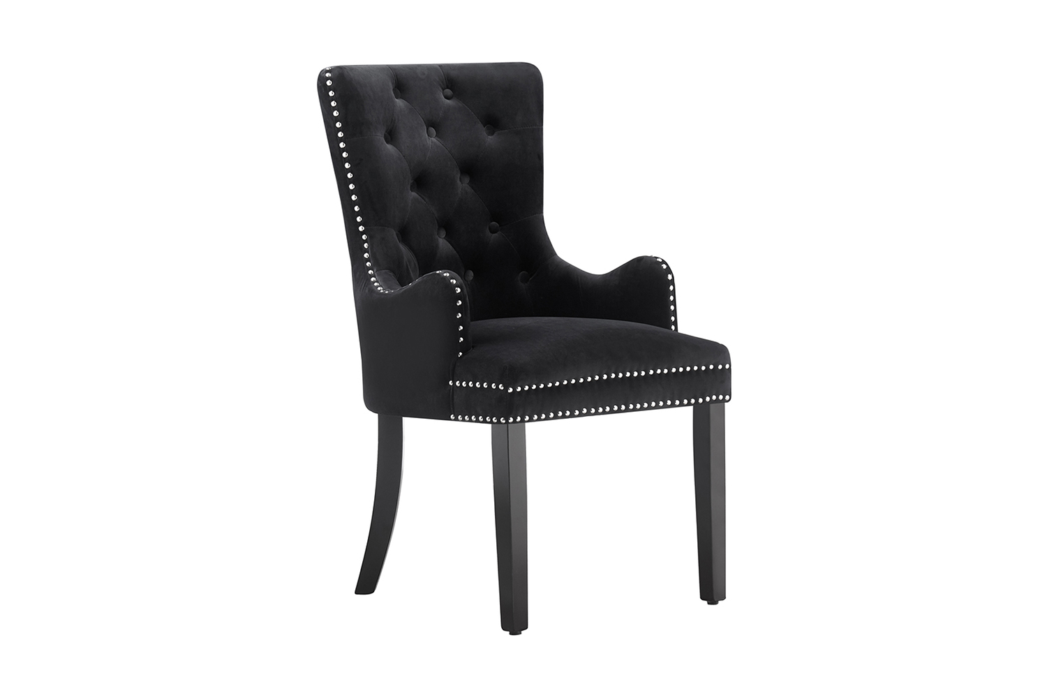 HALMAR High Back Dining Chair (Black)