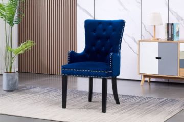 Picture of HALMAR High Back Dining Chair (Blue)