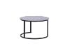 Picture of RADIUS Sintered Stone Table Top Nesting Coffee Table (Grey&Off White)